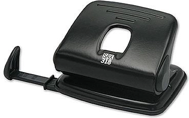 SAX 318 Hole Punch Black