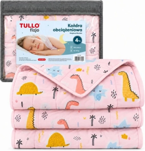 Sensomotoorne raskustekk lastele Tullo 4 kg roosa - 1 tk