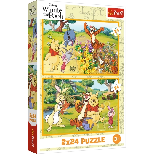 Pusle 2x24 Disney Karupoeg Puhh – Päev aias