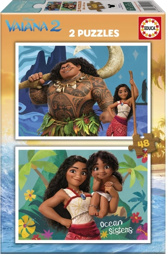 Educa pusle Vaiana 2 – 2×48 tükki