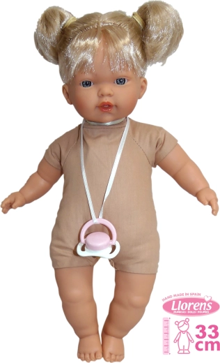 Aitana Realistic Doll with Soft Body and Sounds 33 cm