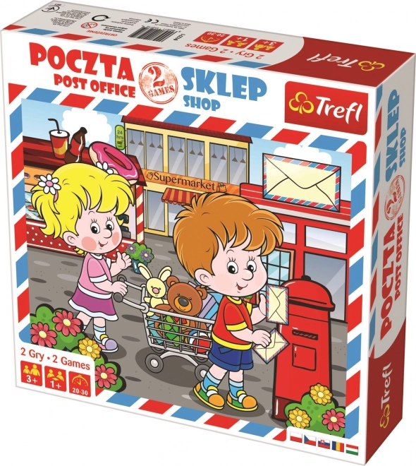 Trefl Mängud 2in1 Post ja Pood