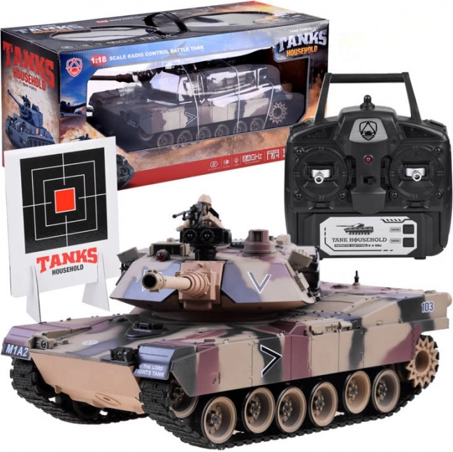 Kaugjuhitav tank US M1A2 1:18