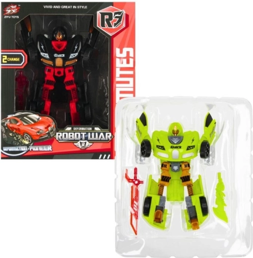 Transforming robot into a car – action toy for kids