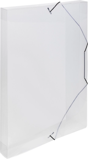 Archive Box A4 with Elastic Clear