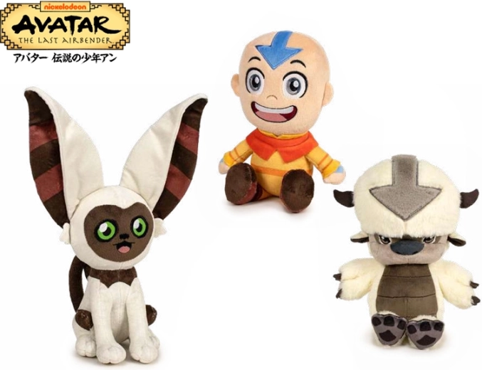 Avatar: Aangi legendi pehmo 21 cm – Aang, Momo või Appa