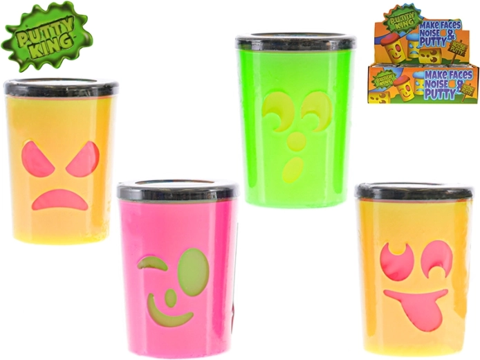 Putty King Slime with Face – Farting Putty in a Cup