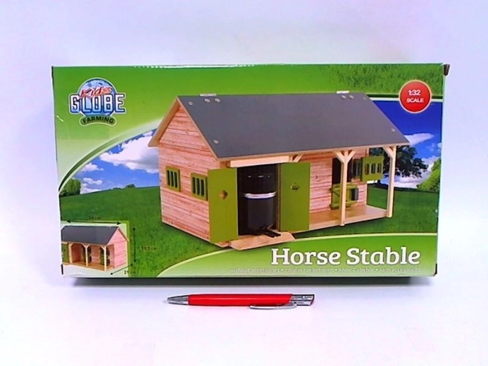 Puidust tall kahe boksiga 1:32