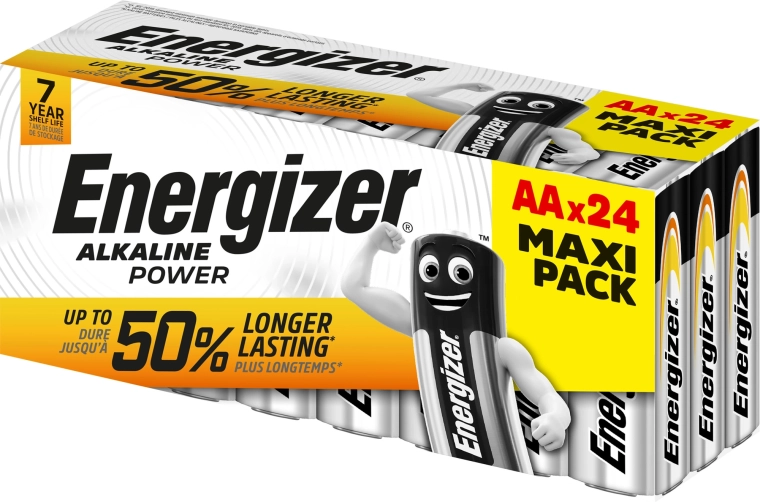Alkaline batteries AA ENERGIZER Alkaline Power 24 pcs