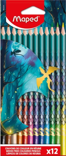 Maped Dragon värvipliiatsid 12 tk