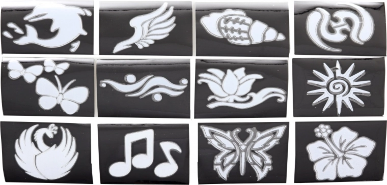 12 šablooni originaalsete motiivide jaoks