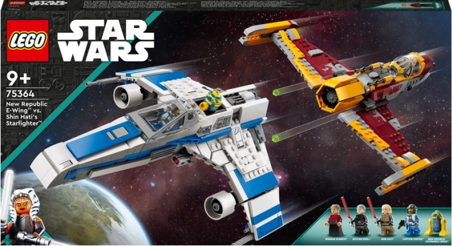 LEGO® Star Wars™ 75364 Uue Vabariigi E-wing™ hävitaja vs. Shin Hati hävitaja