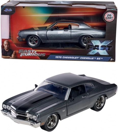Auto mudel 1970 Chevrolet Chevelle SS filmist Kiired ja vihased 1:24