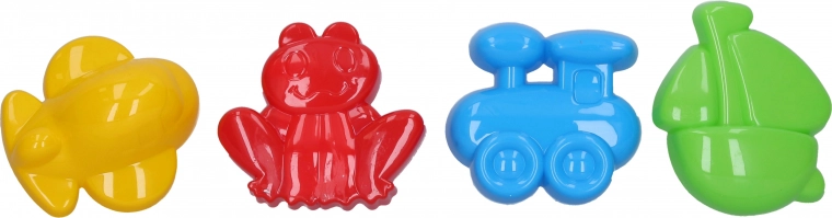 Liivavormide komplekt 10 cm – 4 tk