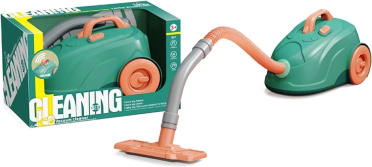 Children's vacuum cleaner – battery-powered toy - 1 piece
