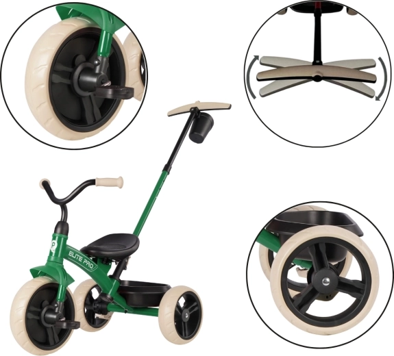 Durable wheels with EVA tires