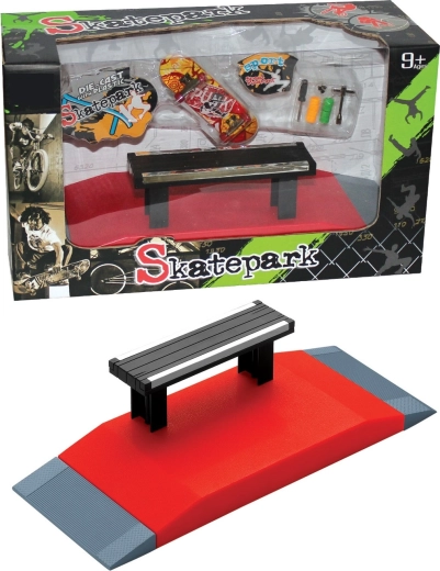 Skateboard with Bench – 3 Variants
