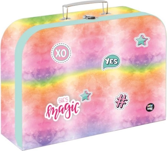 Laste lamino kohver Magic 34 cm