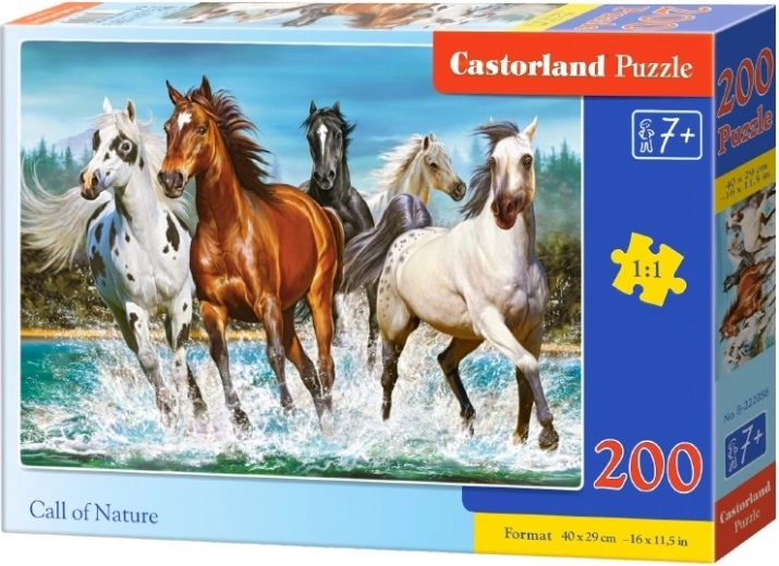Puzzle 200 pieces Call of Nature