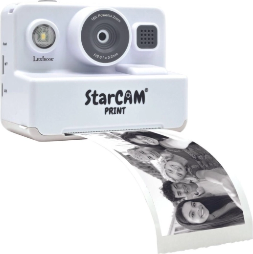 Lexibooki laste kohene HD-fotoaparaat StarCAM printeriga