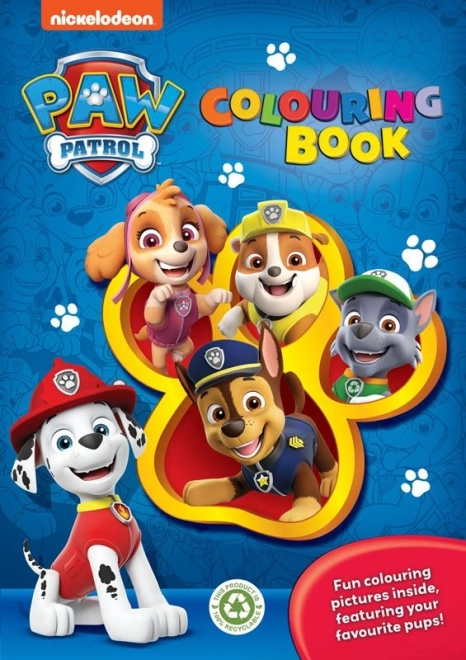 Värviraamat Paw Patrol A4