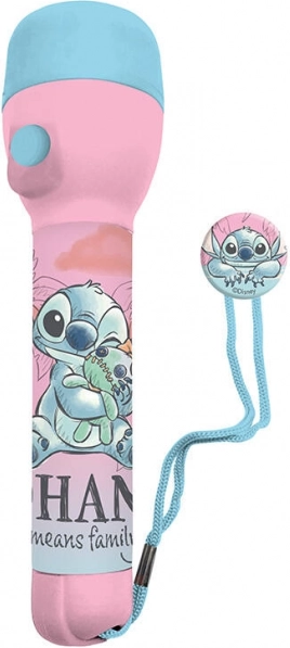 KiDS Licensingu laste LED-taskulamp STITCH