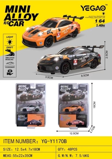 RC mini driftiauto 1:64 tippkiirus must