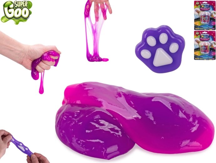 Super Goo rainbow modeling clay with stretch toy