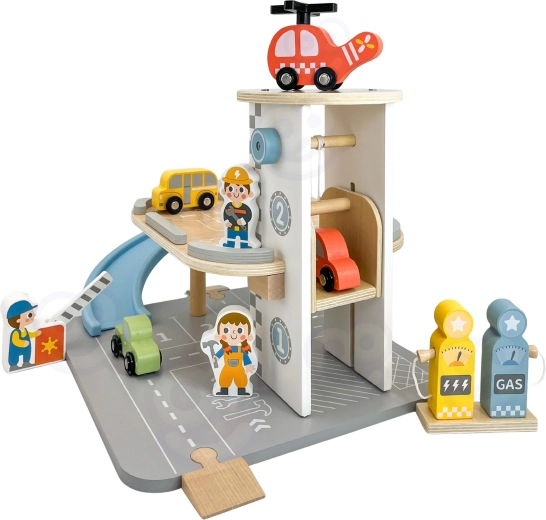 Mitmekorruseline garaaž heliportiga