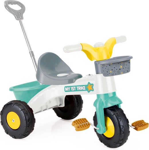 Children's tricycle with parent handle DOLU My First Trike