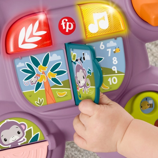 Activity panel packed with fun for little hands