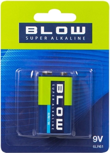 BLOW superalkali patarei 9V (6LR61/6F22) – 1 tk