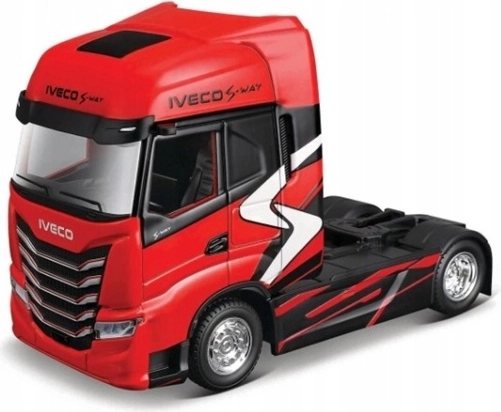 Bburago Street Fire Iveco S-Way Tractor Unit in 1:43 Scale