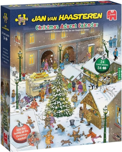 Jumbo advendikalender Jan van Haastereni pusledega
