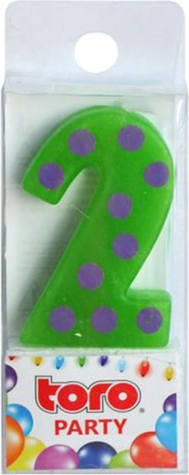 Tordiküünal number 2 TORO, tordile torgatav 4,5 cm