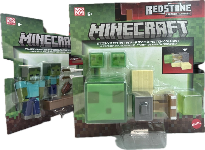 Collectible Minecraft Redstone Charged set
