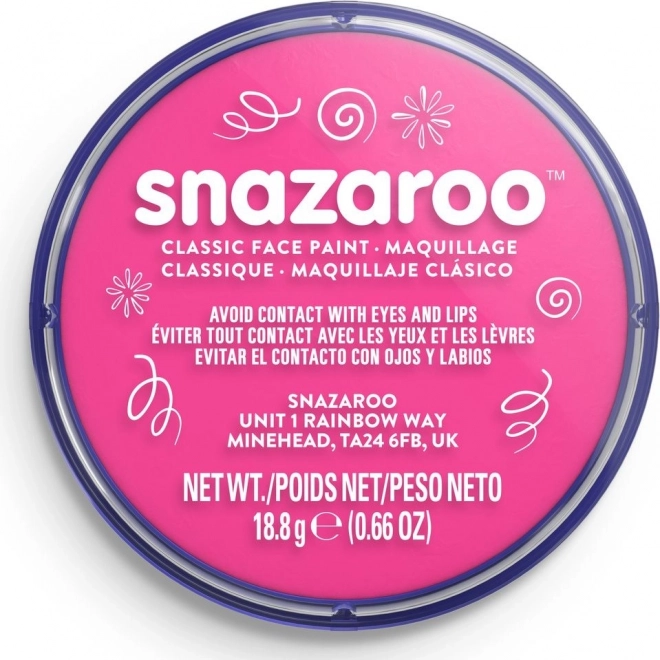 Snazaroo näovärv erkroosa 18 ml