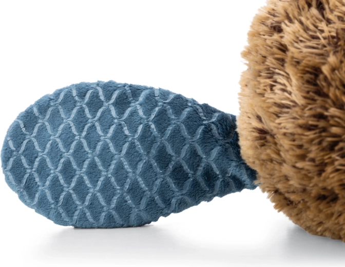 Textured blue tail for sensory play