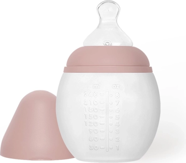 Élhée koolikutevastane beebipudel 240 ml, Blush