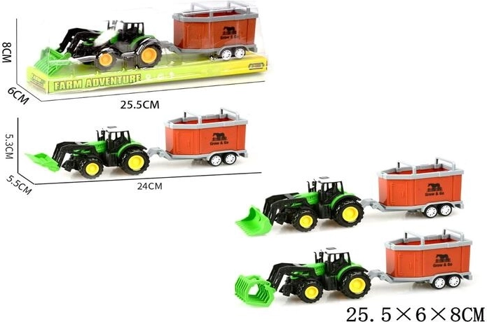 Traktor haagisega
