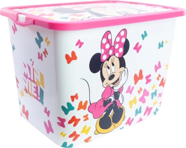 Plastic storage box 23 l minnie
