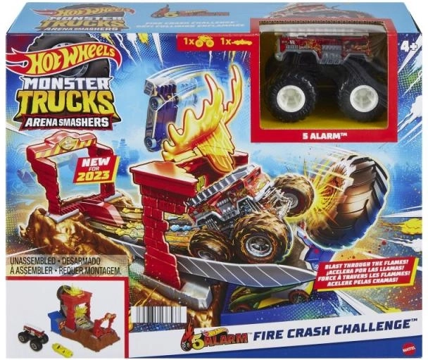 Hot Wheels Monster Trucks Aréna – võistlusväljakutse mängukomplekt