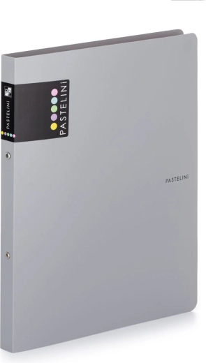 A4 Ring Binder PASTELINI grey