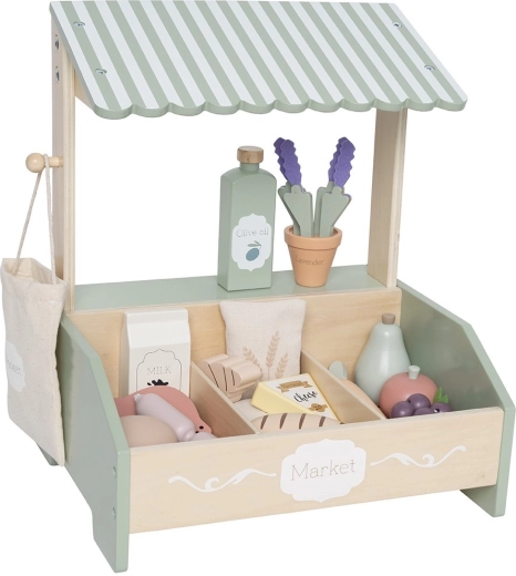 Jabadabado mini market – puidust toidulett
