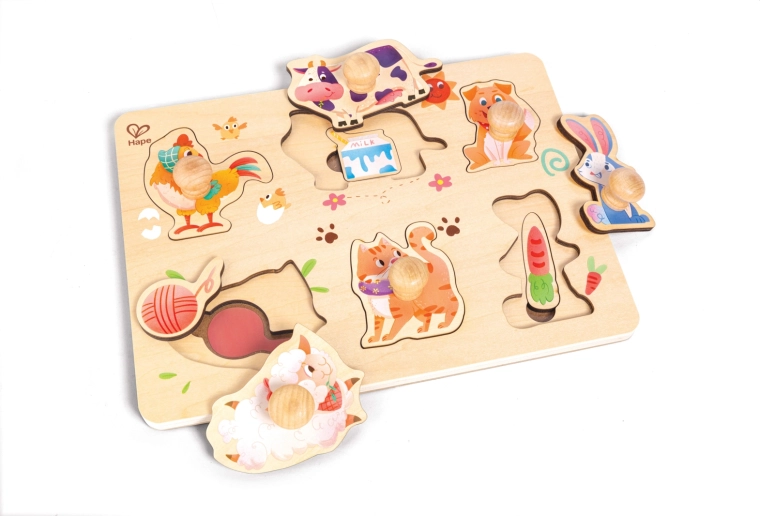 Two-layer farm-themed surprise