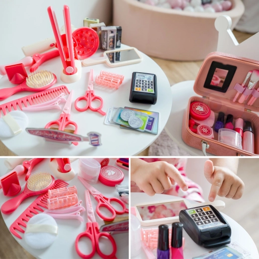 Creative hairstyling and makeup