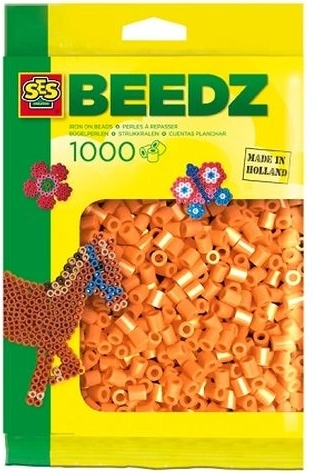 SES Creative iron-on beads orange 1000 pcs