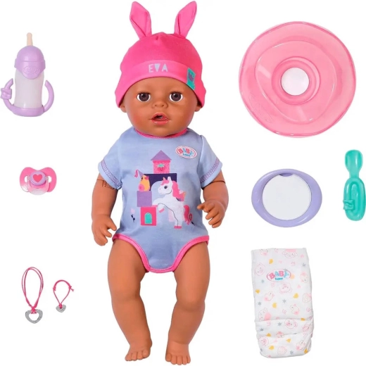 BABY born nukk Eva Click & Play 43 cm võlukäe ja tarvikutega