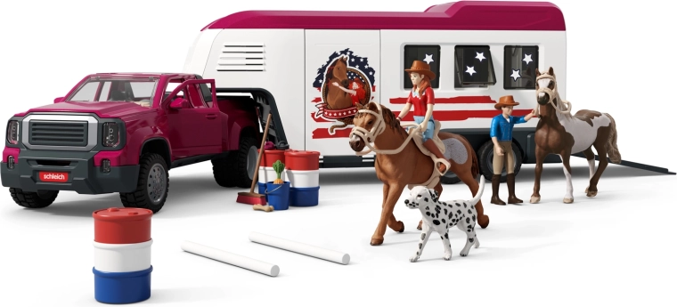 Schleich Horse Club Lakeside’i auto hobuhaagisega