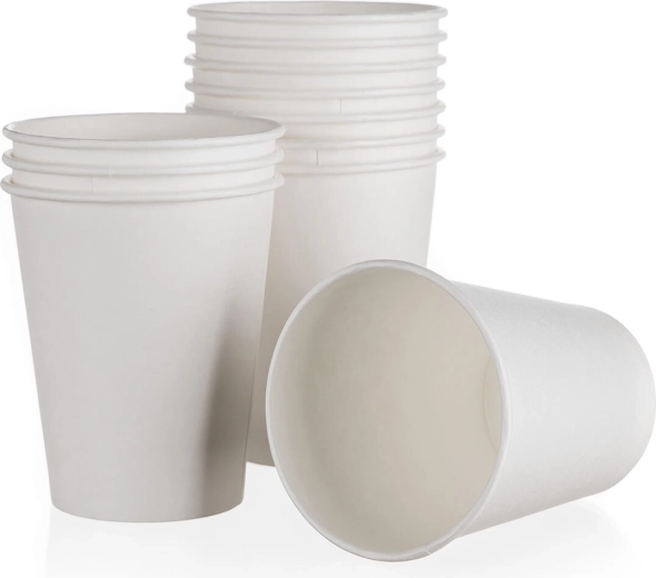 Paberist topsid 200 ml valged 12 tk